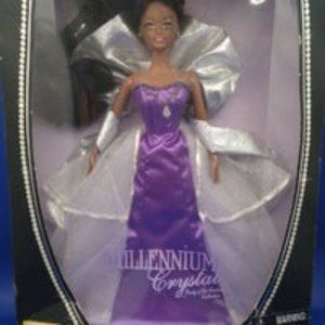 Millennium Crystal Black vintage Jakks Pacific Fashion Doll 11 1/2" NIB